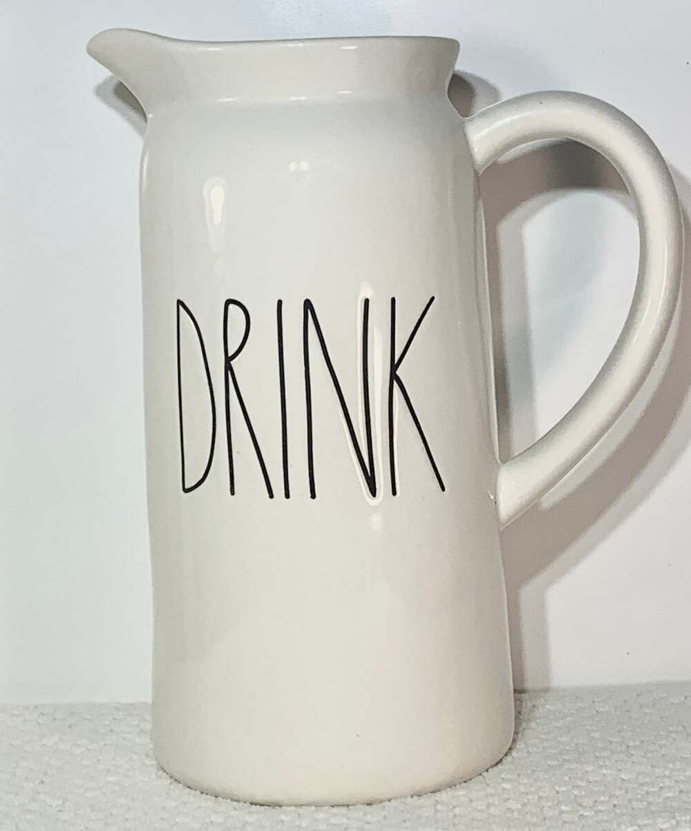 Rae Dunn DRINK Pitcher